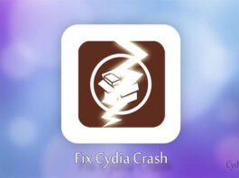 Cydia App Crashing Fixing