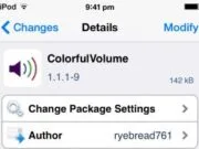 colorfulvolume free cydia tweak