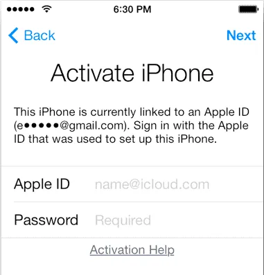 Remove iCloud Activation Lock iOS 8 official