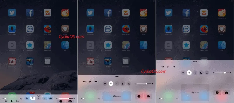 Sectional iOS 8 tweak