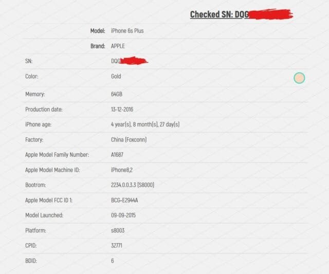 How to Check your iPhone's Age with Apple Serial Number Lookup