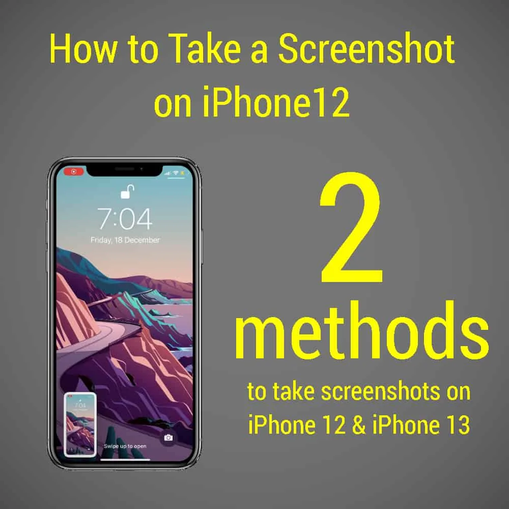 How to take screenshot on iPhone 11, iPhone 12 and iPhone 13 without using buttons.
