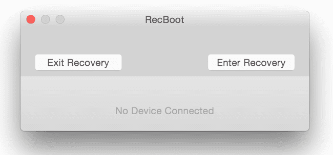 RecBoot for Mac cydiaos.com