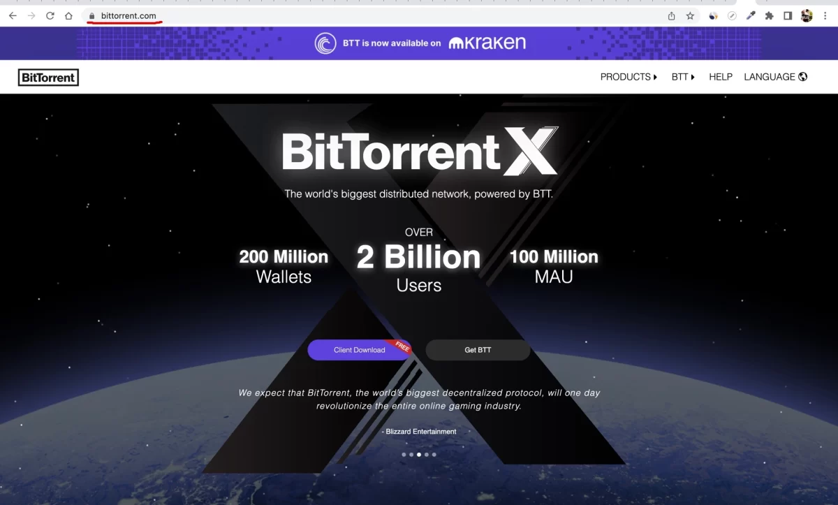 bittorrent website online