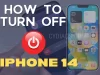 How to turn off iPhone 14 - Four Methods