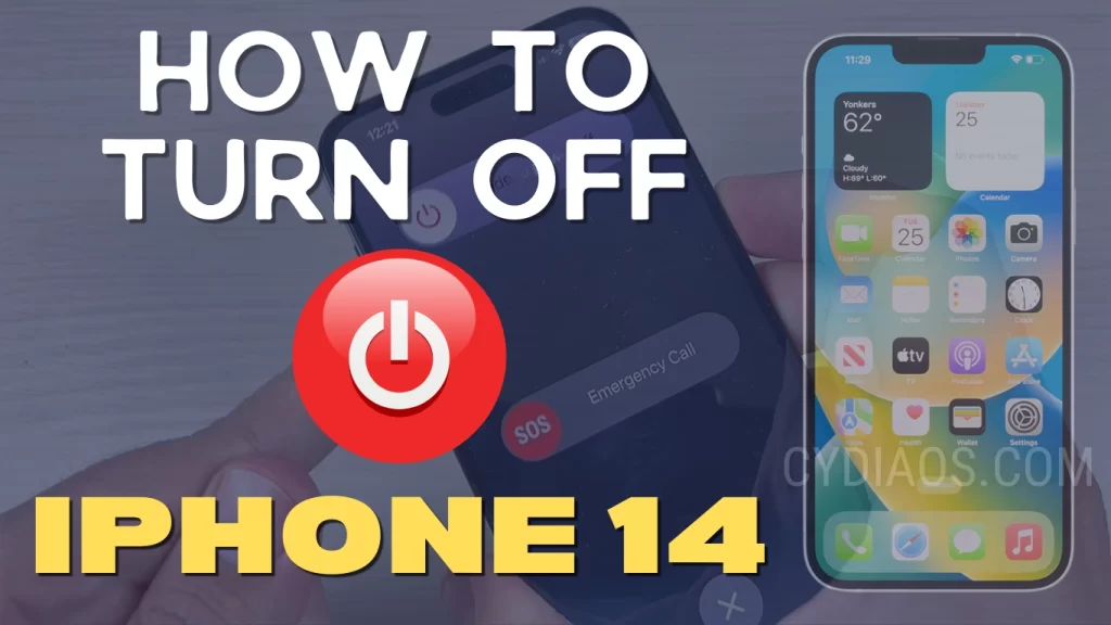 How to Turn Off iPhone 14 by cydiaos.com
